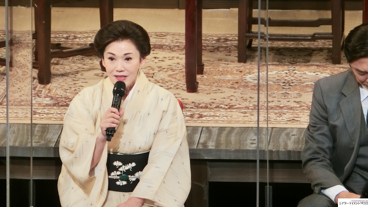 大竹しのぶ主演 高橋克実 風間杜夫 他豪華共演 段田安則演出 女の一生 いよいよ11月2日 新橋演舞場にて開幕 会見 公開稽古レポ それでも人生は続く シアターテイメントnews