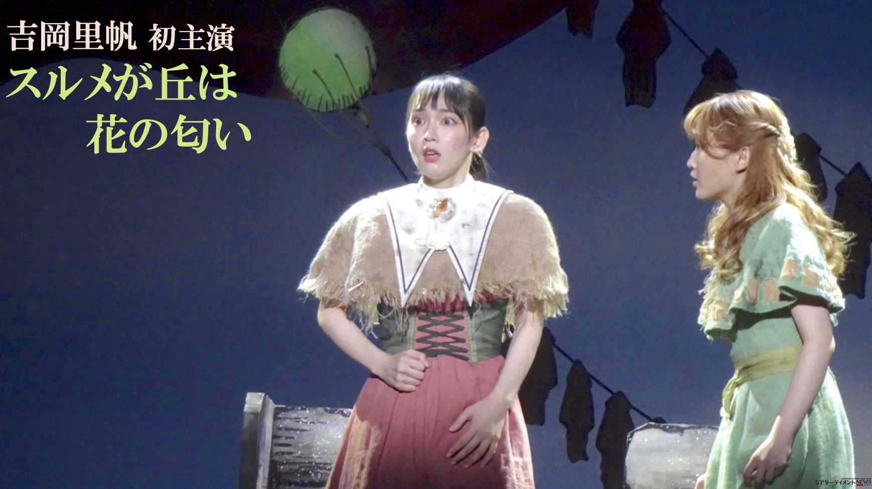 吉岡里帆 初主演 迷い込んだ童話は「スルメ姫」!?『スルメが丘は花の